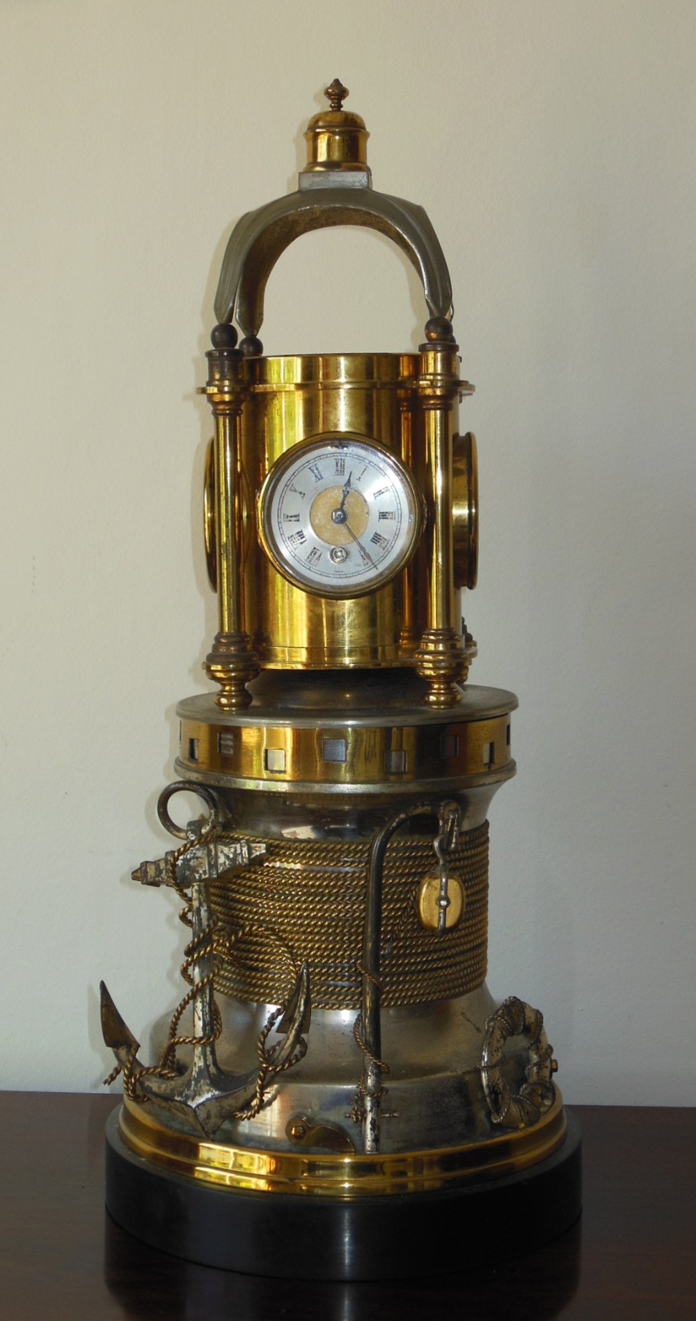 late victorian large size capstan clock