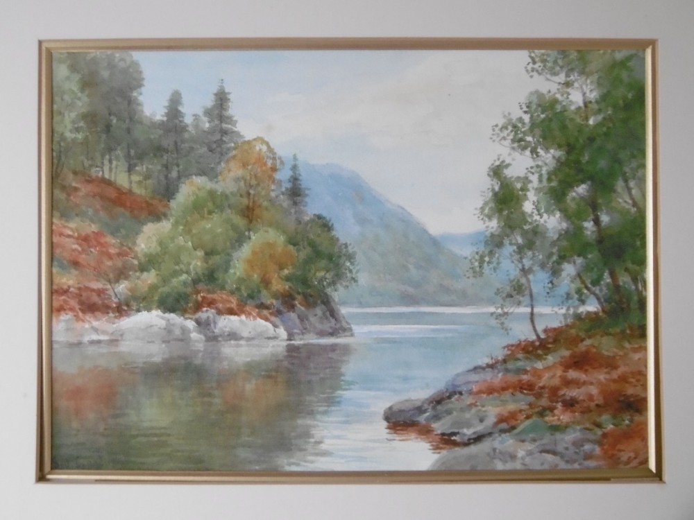 scottish watercolour by sid gardner
